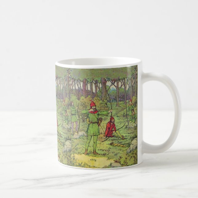 Mug Robin Des Bois Dans La Forêt (Droite)