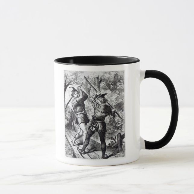 Mug Robin Hood et petit John (Droite)