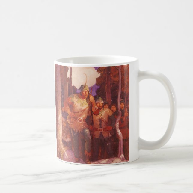Mug Robin Hood et ses joyeux hommes de NC Wyeth (Droite)