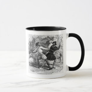 Mug Robin Hood et Tanner avec des Quart-personnels
