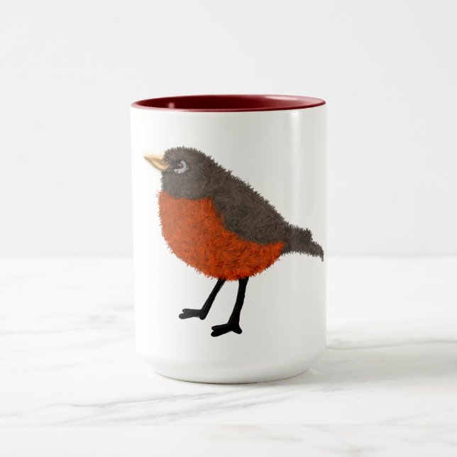Mug Robin mignon moderne (Centre)