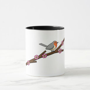 Mug Robin sur Sakura