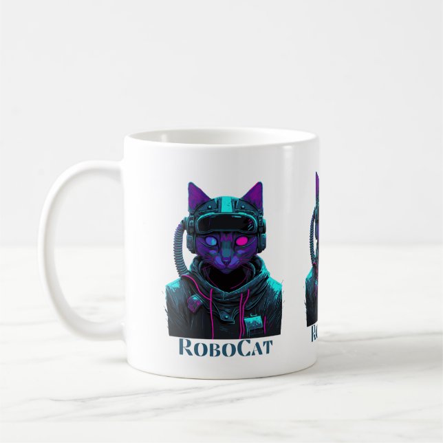 Mug RoboCat - Chat (Gauche)