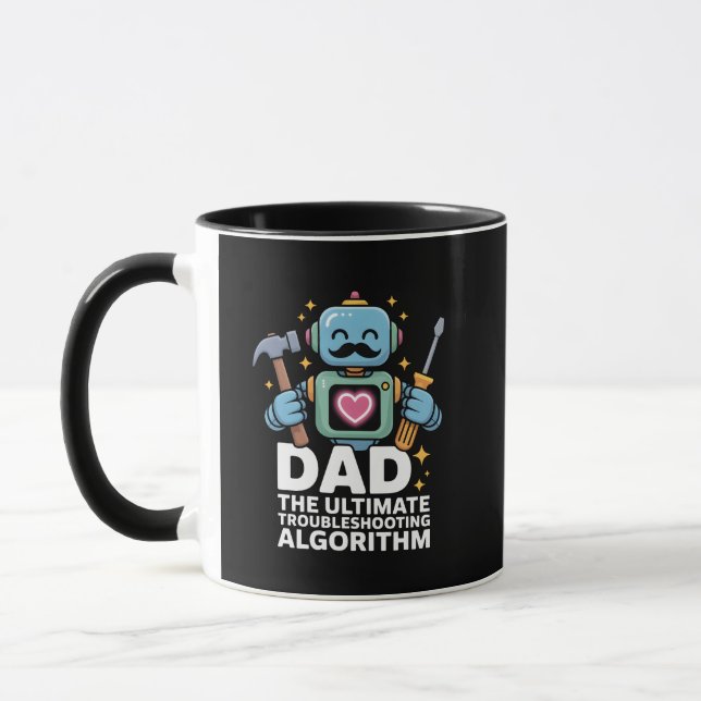 Mug Robot Algorithme de Dépannage Ultime Papa (Gauche)