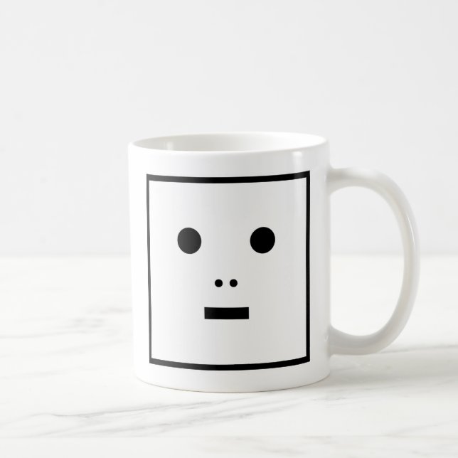Mug Robot anonyme - II (Droite)