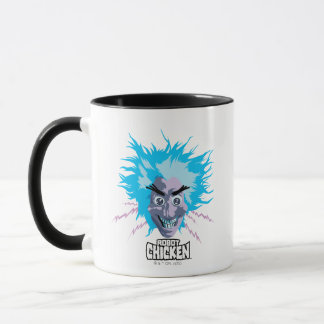 Mug Robot Chicken Scientist Head Graphic