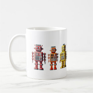 Mug Robots arc-en-ciel