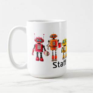 Mug Robots de réunion du personnel