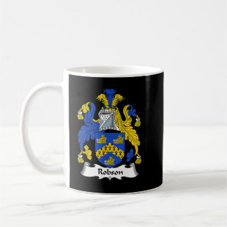 Mug Robson Manteau d'armoiries Famille Crest 