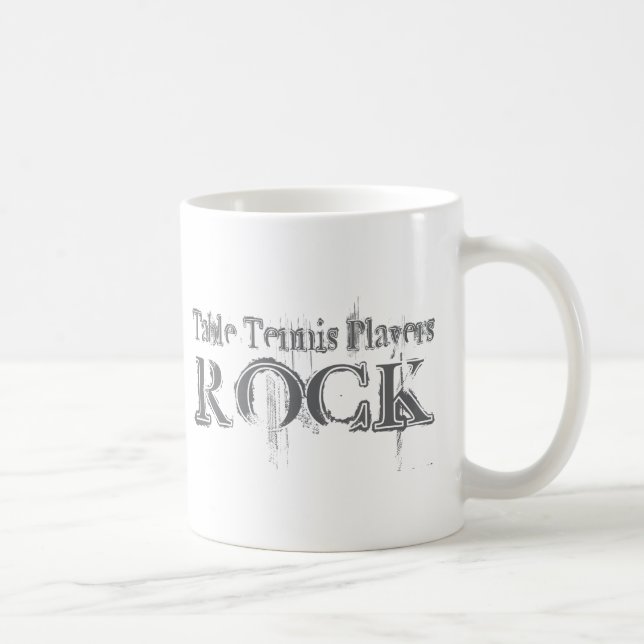 Mug Roche de joueurs de ping-pong (Droite)