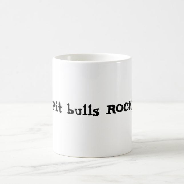 Mug ROCHE de pitbulls ! (Centre)
