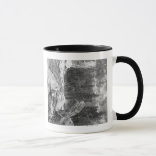 Mug Roche de signal près de photographie de voie