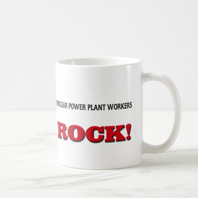 Mug Roche de travailleurs de centrale nucléaire (Droite)