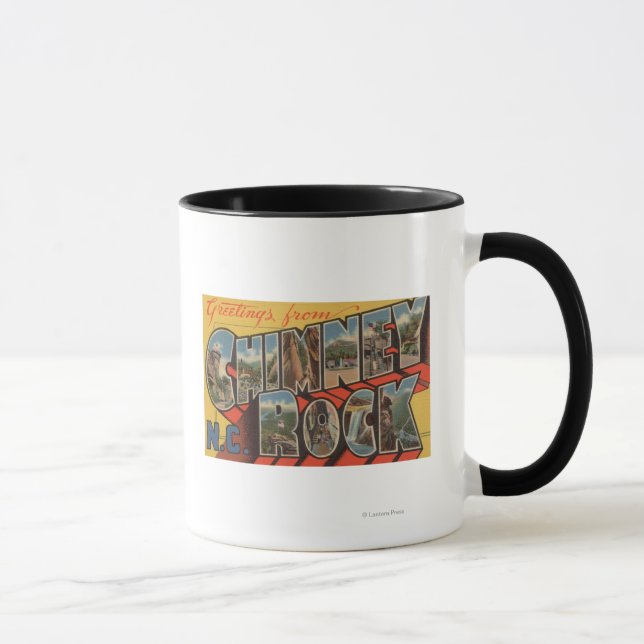 Mug Rocher de Chimney, Caroline du Nord (Droite)