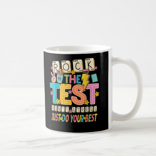 Mug Rocher Le Test Point Stress Faire Le Meilleur Test (Droite)