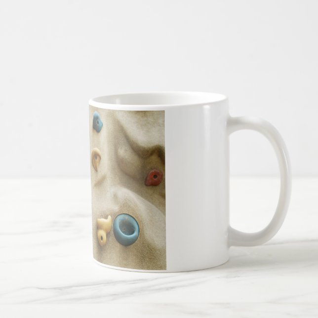 Mug Roches au mur colorées d'escalade (Droite)