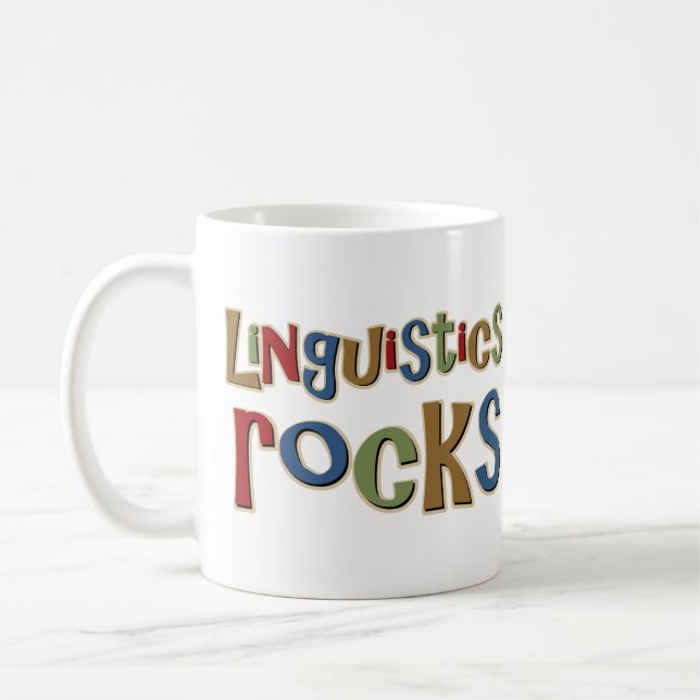 Mug Roches de linguistique (Gauche)