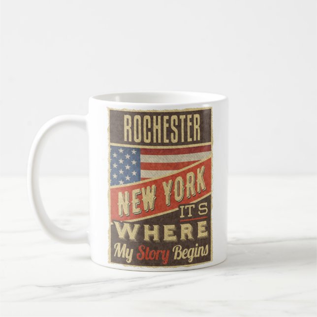 Mug Rochester New York (Gauche)