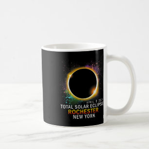Mug Rochester New York Total Éclipse solaire 8 avril 2