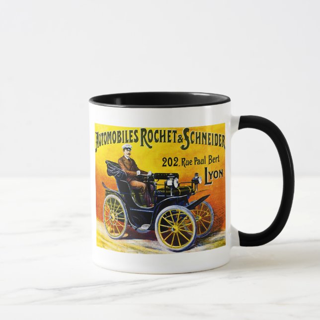 Mug Rochet et automobiles de Schneider - annonce (Droite)