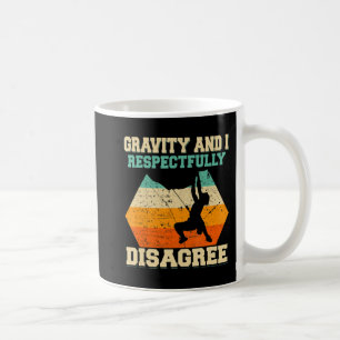 Mug Rock Climber Bouldering Vintage Retro Rock Climbin