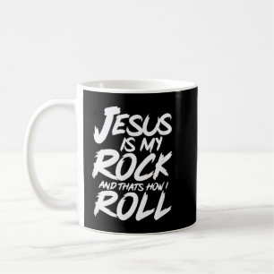 Mug Rock Et Roll Jesus Christian Band Rock Concert T-