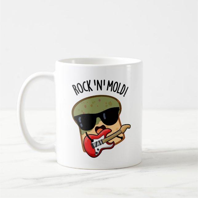 Mug Rock n Moisissure Funny Pun de pain (Gauche)