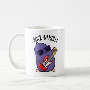 Mug Rock N Mole Funny Animal Pun