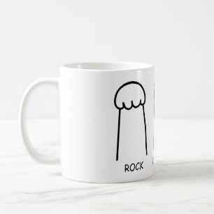 Mug Rock, Papier, Ciseaux