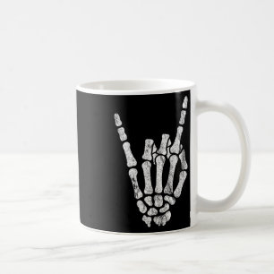 Mug Rock Skeleton Rocher N Rouleau Métal Distressé Ha
