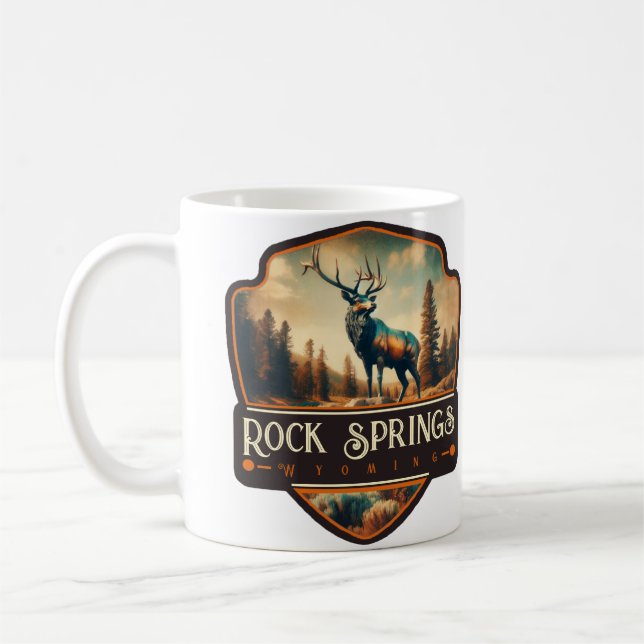 Mug Rock Springs, Wyoming | Vintage (Gauche)