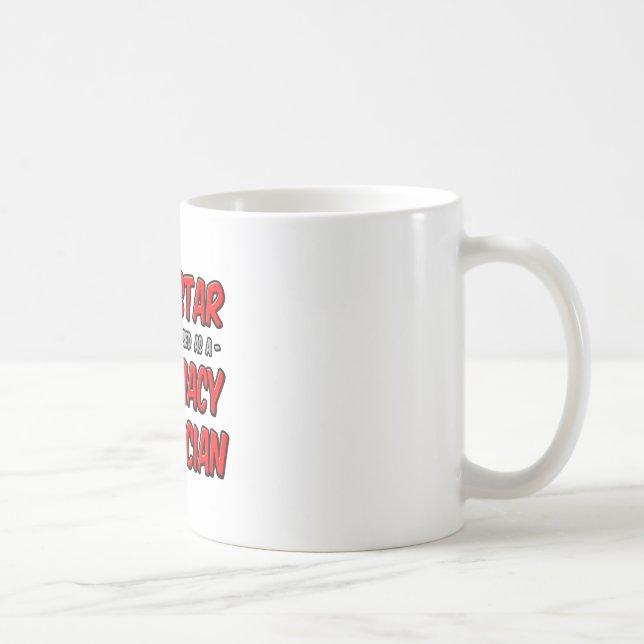 Mug Rock Star .. Technicien en pharmacie (Droite)
