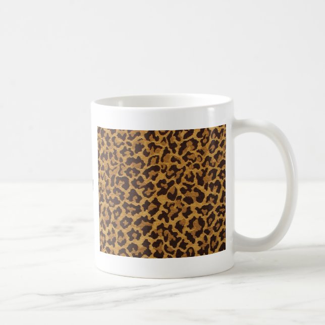 Mug Rockabilly rab Empreintes de léopard Cadeaux et Ob (Droite)
