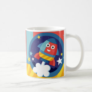 Mug Rocket heureux