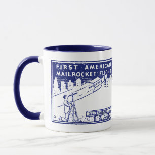 Mug Rocket Mail américain 1935