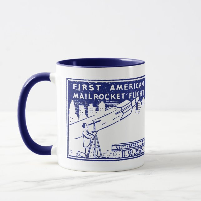 Mug Rocket Mail américain 1935 (Gauche)