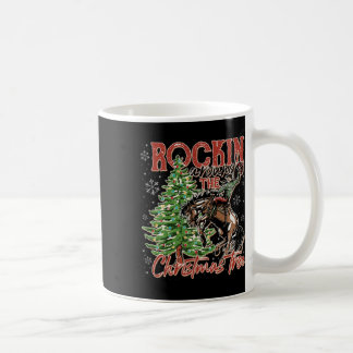 Mug Rockin' Autour De L'Arbre À Cowboy De Noël Père No