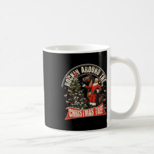 Mug Rockin' Autour De Noël Drôle Cowboy Trump Nous