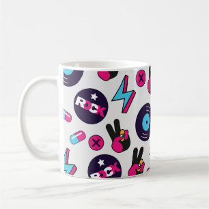 Mug Rockin' Hippie : Vinyl Vintage Motif