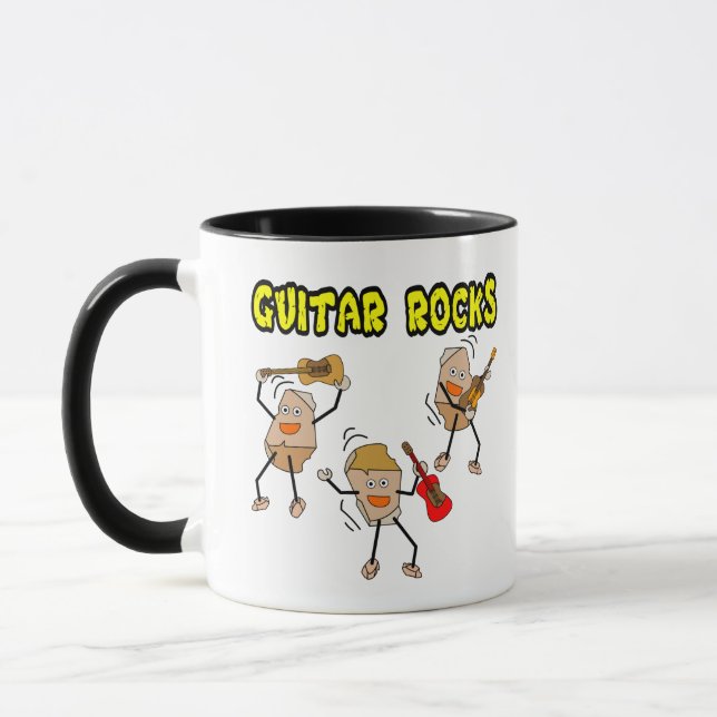 Mug Rocks de guitare (Gauche)