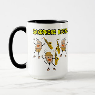Mug Rocks saxophones