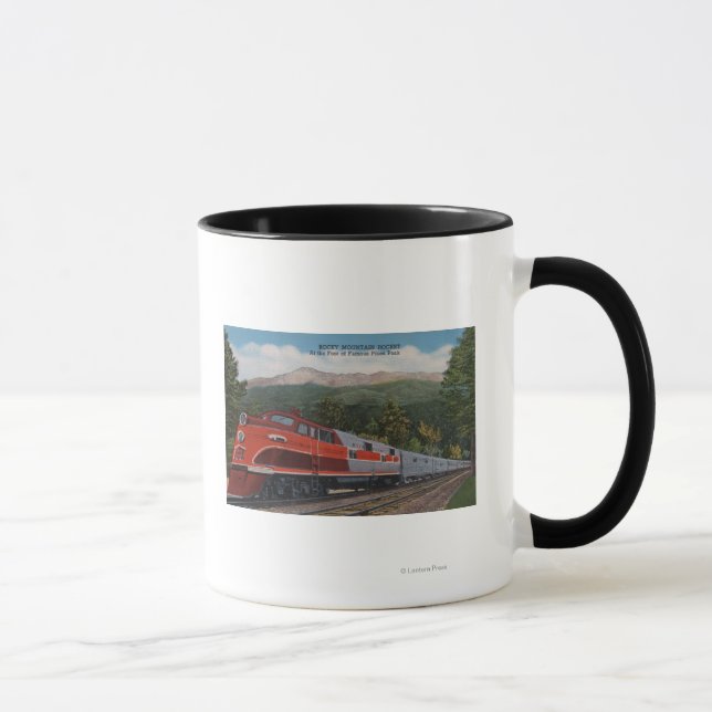 Mug Rocky Mt. Rocket (Train), Pikes Peak, Colorado (Droite)
