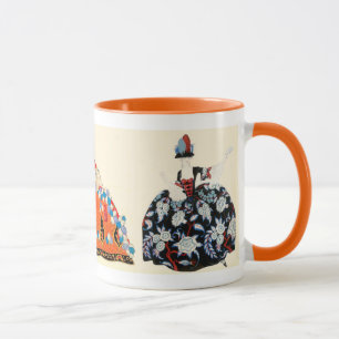 MUG ROCOCO LADIE BEAUTY, MODE COSTUME DESIGNER