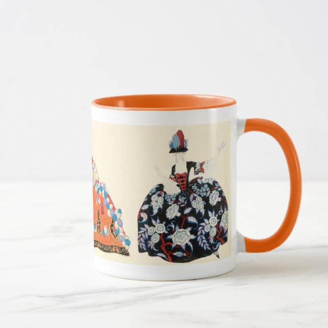 MUG ROCOCO LADIE BEAUTY, MODE COSTUME DESIGNER (Droite)