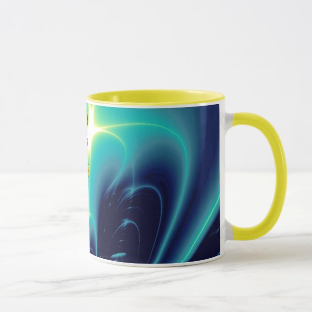 MUG RODE D'ASCLEPIUS 7 CHAKRAS, YOGA, ÉNERGIE SPIRITUE (Droite)