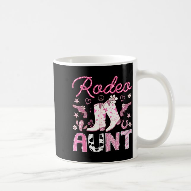 Mug Rodeo Aunt Nk Cowgirl Western Coquette Birthday Gi (Droite)