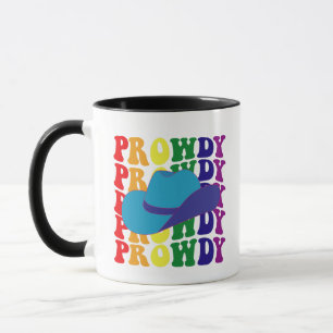 Mug Rodéo bruyant Salut Cowboy Cowgirl LGBTQ Western 