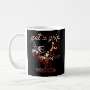 Mug Rodeo Dad Bull Rider Obtenez Une Gripe Western Cou