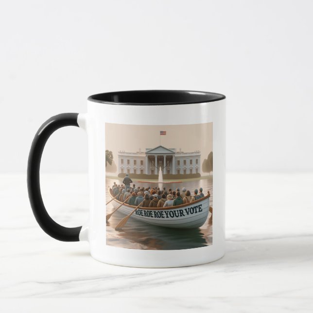 Mug Roe Roe Roe Votre Vote (Gauche)