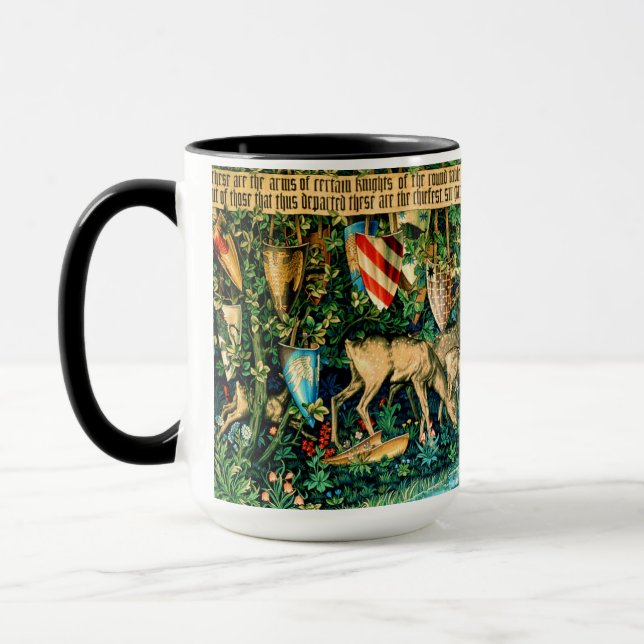 Mug Roi Arthur médiéval William Morris (Gauche)